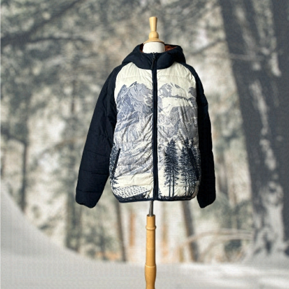 NICE THINGS reversible quilted jacket